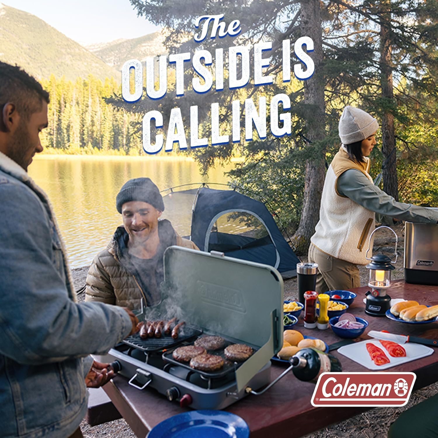 Coleman 70+ Hour Outdoor Candle Lantern - Classic Design, Easy Carry & Hang, Extended Burn Time - Essential for Camping, Picnics, and Patio Ambiance - 6.7 oz, Red - Image 6