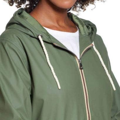 Ladies' Rain Slicker (Green, s) - Image 4