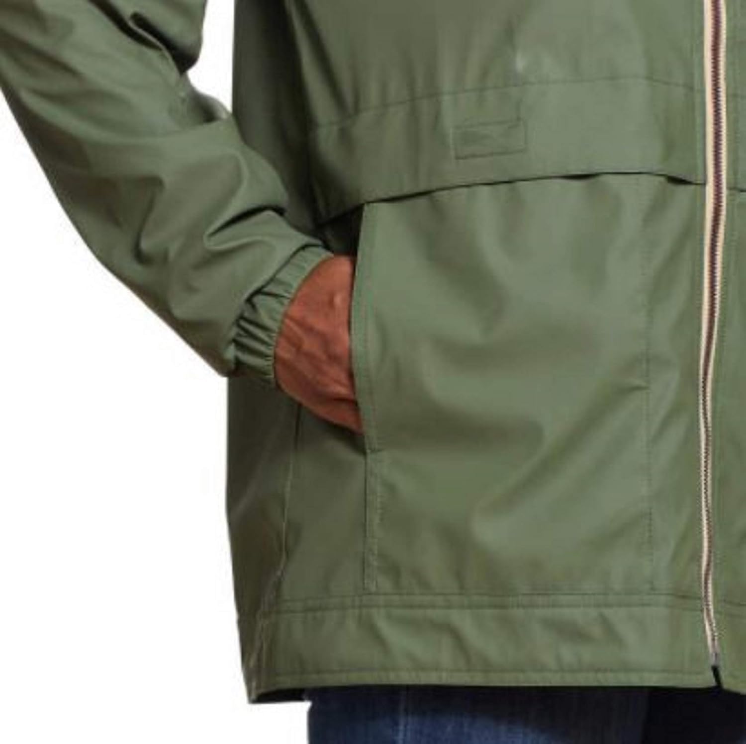 Ladies' Rain Slicker (Green, s) - Image 5